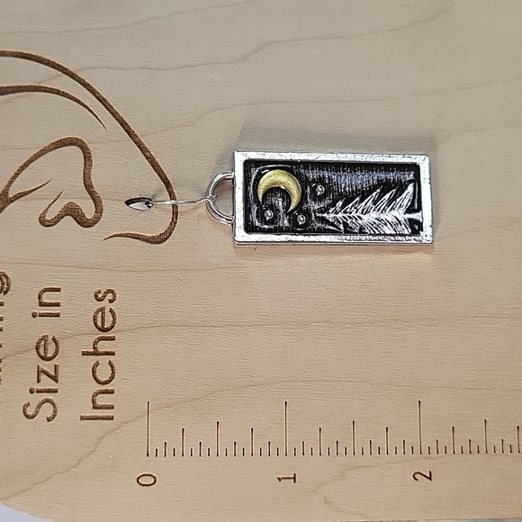 Moonlight Forest Drop Earrings, 925 wires - Picture 4 of 7